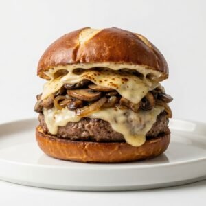 The Ultimate Mushroom Swiss Melt
