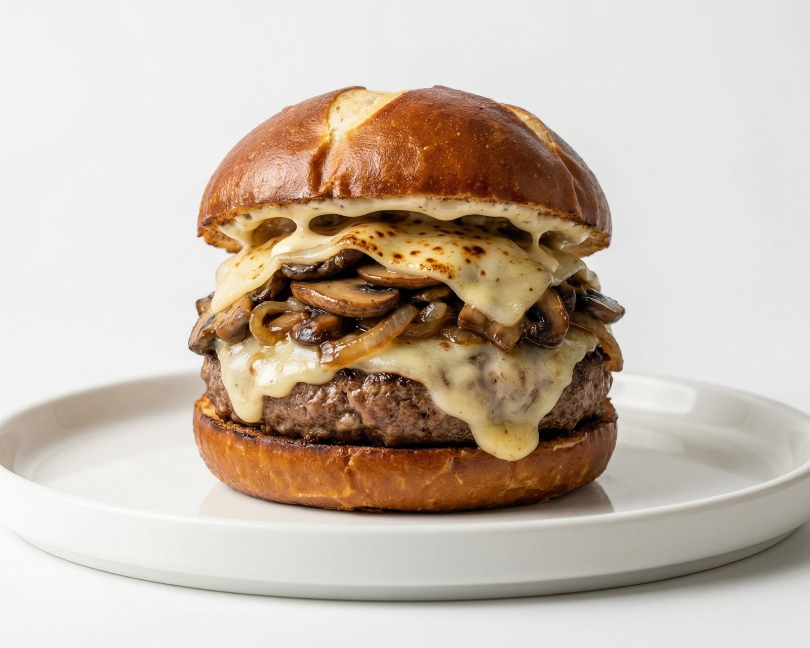 The Ultimate Mushroom Swiss Melt