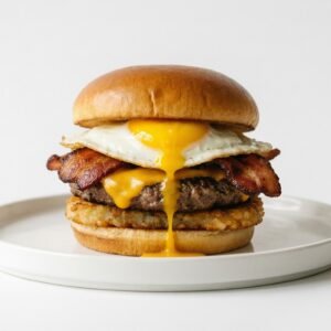 The Sunny-Side Breakfast Burger